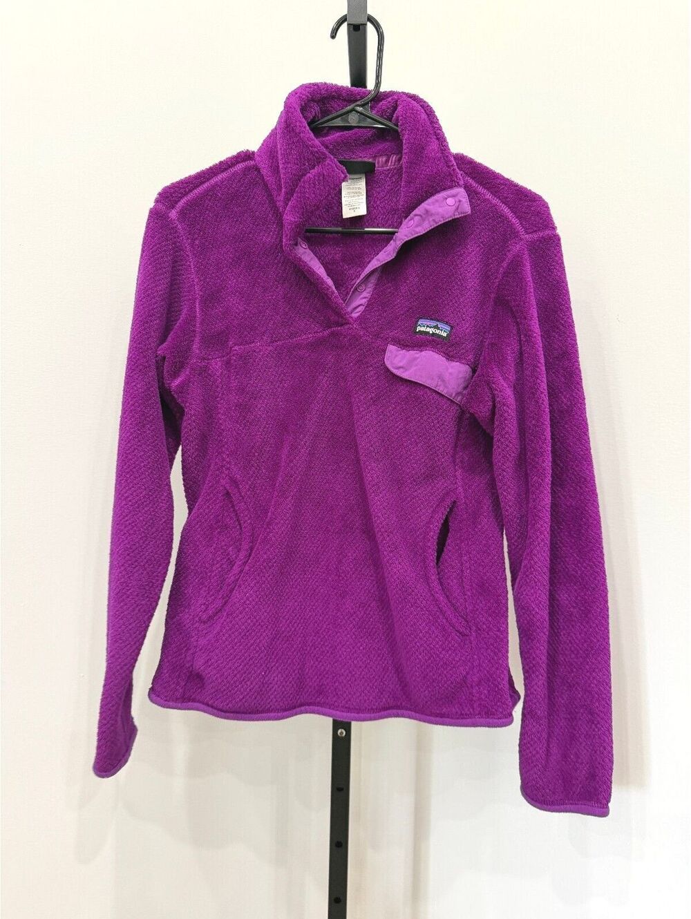 Patagonia Women's Purple Fleece Pullover Jacket Size Small